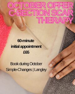 October C-Section Massage Offer